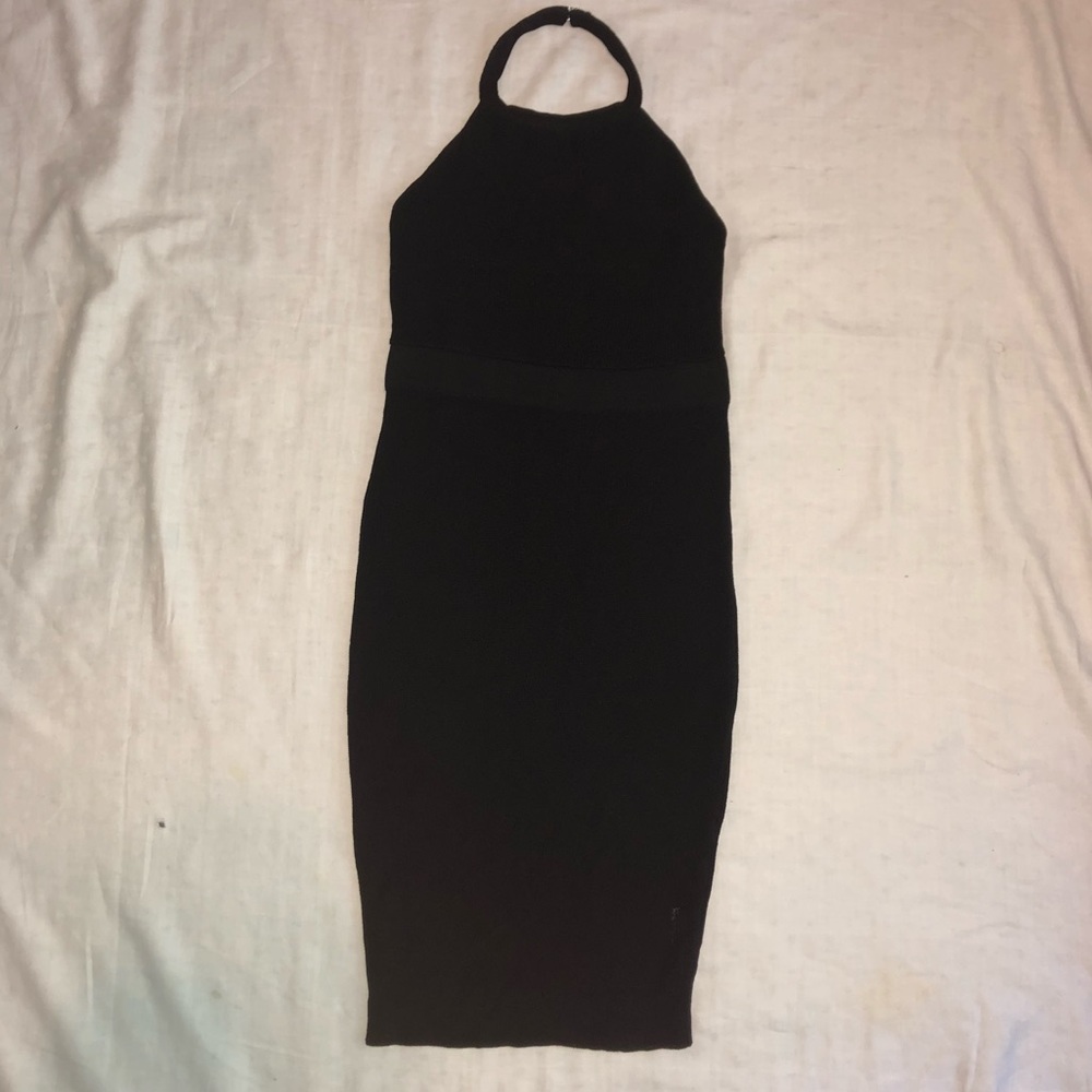 Rehab Vintage Style BodyCon Knit LittleBlackDress